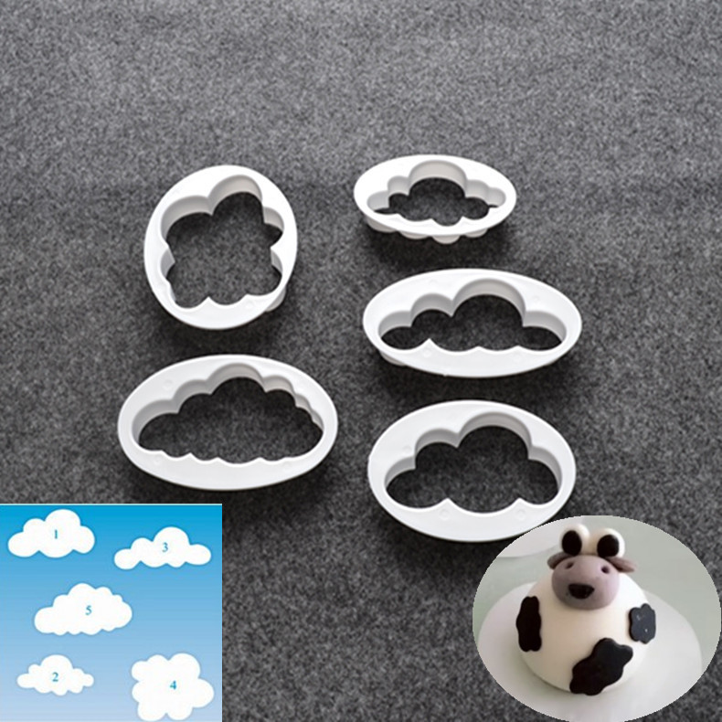 烘焙卡通包云朵翻糖馒头模具