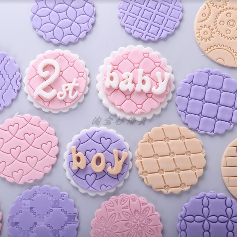 多用途方格爱心小花纸杯馒头翻糖