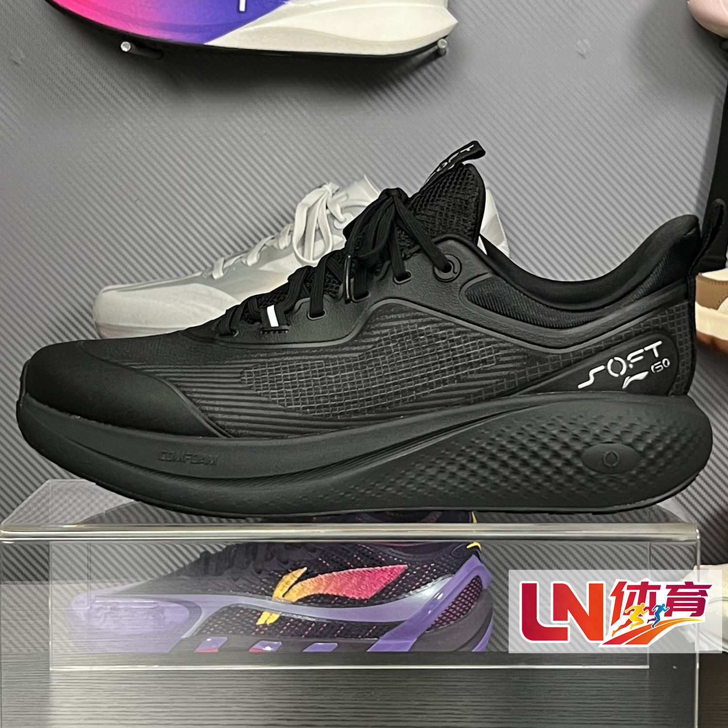 李宁休闲鞋 2026春季新品SOFTGO3男女时尚反光运动鞋AGLW001/002,运动鞋new,运动休闲鞋,淘宝优惠券,粉丝福利购,淘宝优惠卷