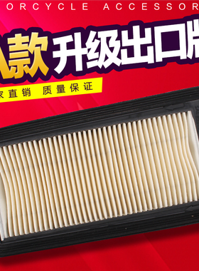 适用SUZUKI铃木 AN650 SKYWAVE650天浪650空滤芯空气格空气滤清器