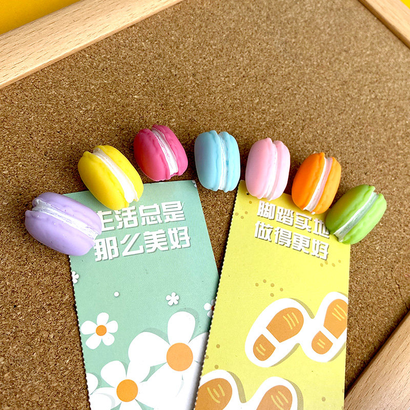 清朗 彩色马卡龙图钉工字钉创意钉子卡通造型可爱按钉照片墙装饰大头