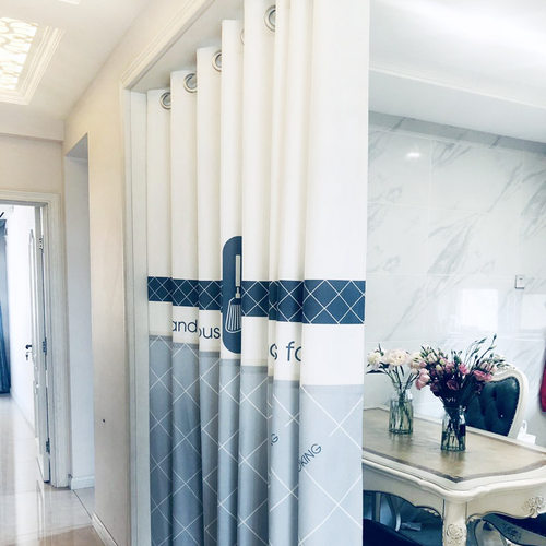 开放式厨房环保无异味隔断帘定制