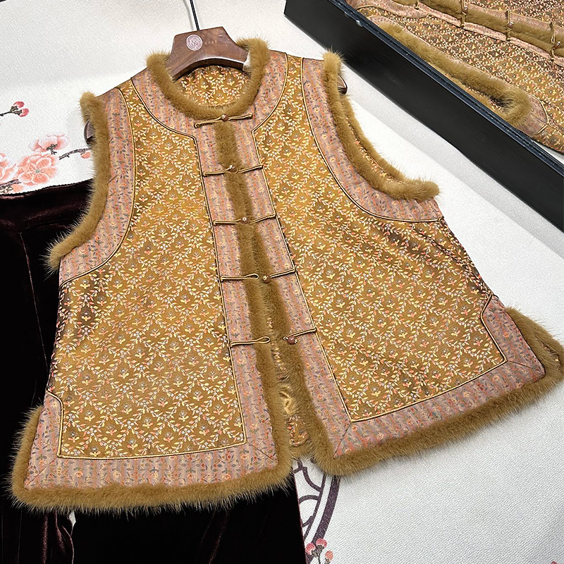 新中式女装盘扣旗袍外搭汉服外套