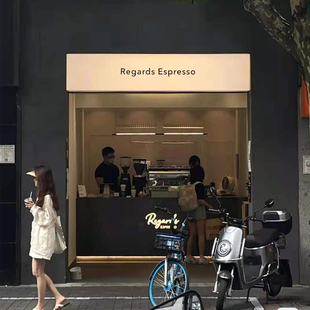 户外门头通体发光led招牌挂墙式悬挂定做亚克力灯箱广告牌展示牌