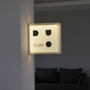 户外门头店铺广告牌制作户发光字定做磨砂双层亚克力通体灯箱定制