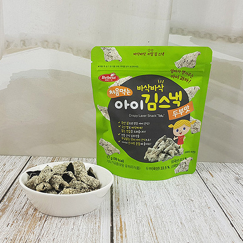 宝贝秀特韩国海苔脆卷非油炸健康零食全家齐分享追剧零食