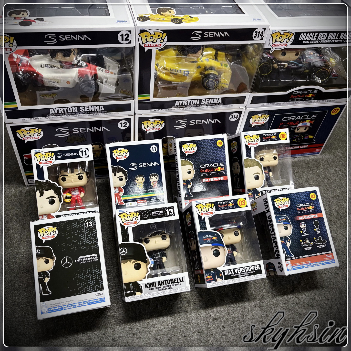 FunkoPop车神塞纳维斯塔潘手办