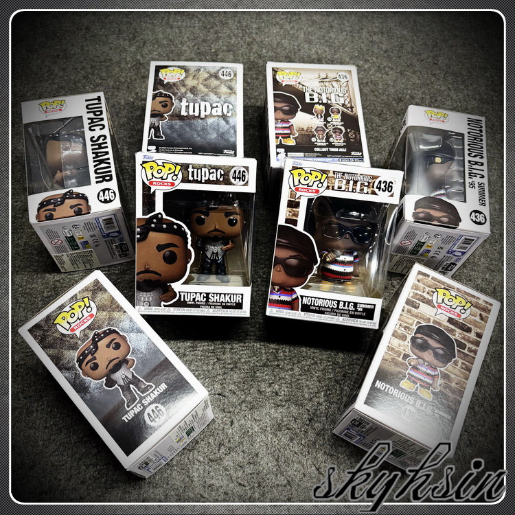 Funko丰高Pop2PAC说唱歌手公仔