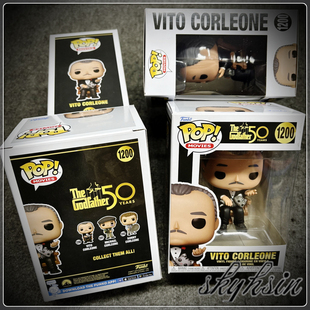 Funko POP电影教父50周年Godfather维托柯里昂手办VIto马龙白兰度