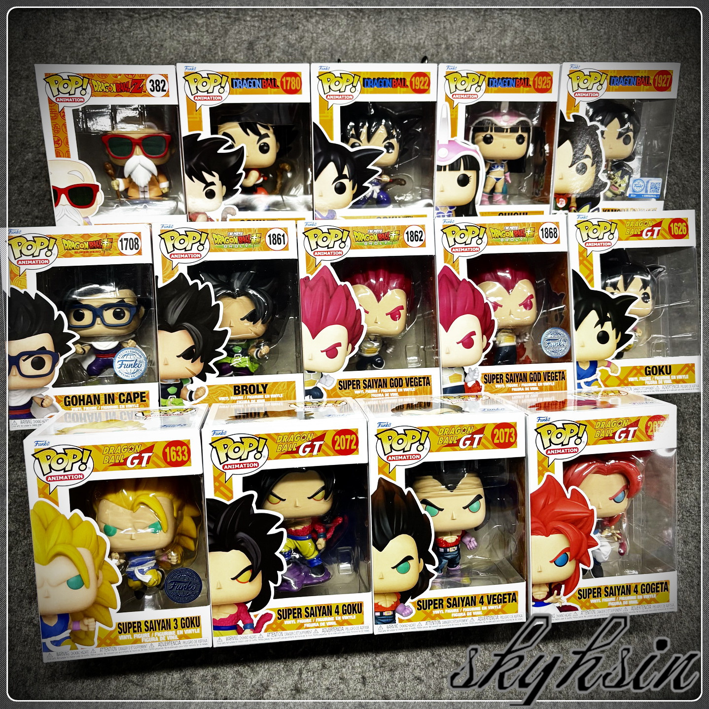 Funko七龙珠手办钥匙扣挂件图片