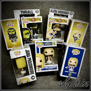 Funko POP魔兽世界Warcraft公仔手办 风行者奥蕾莉亚/萨尔/吉安娜