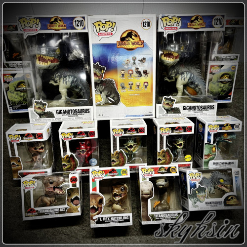 Funkopop侏罗纪恐龙手办