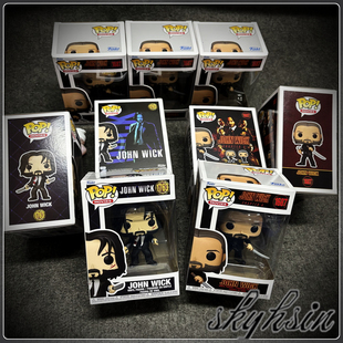 Wick 传奇杀手John 约翰维克温斯顿公仔手办 Pop疾速追杀 Funko