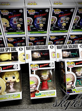 FunkoPop火星人玩转地球手办