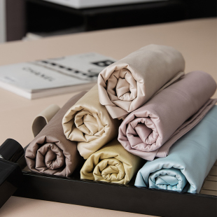 全棉纯棉枕头套48×74cm一对装 高支长绒棉枕套 粉丝福利特价