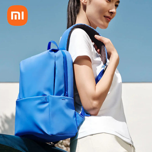 小米xiaomi life休闲小背包多彩简约双肩包出差旅行包女雷总同款