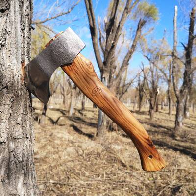 尼曼户外野营斧全钢锻打斧头皮套