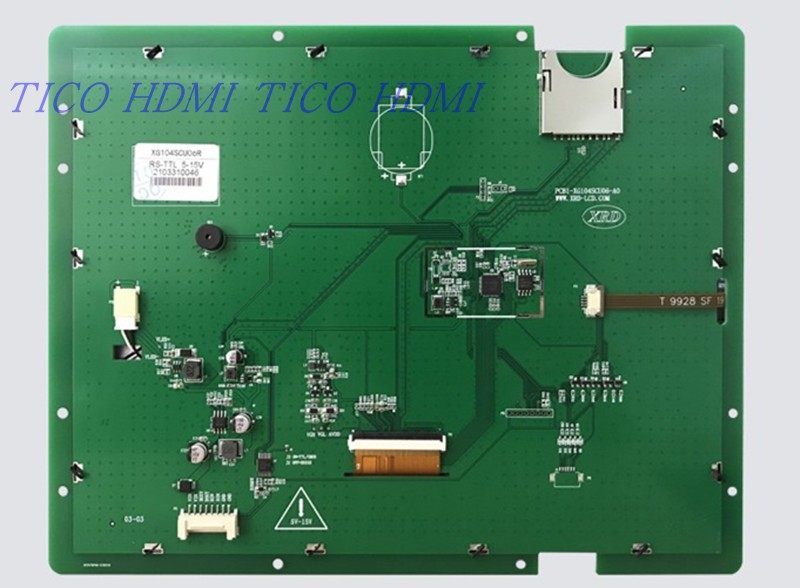 欣瑞达XG104SCU2N/C/R屏幕充电桩外屏触摸屏触屏外屏