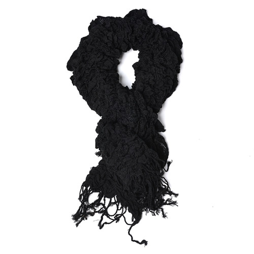 日系长款围巾针织时尚脖