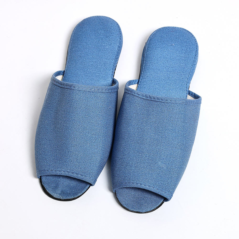 纯色拖鞋春秋夏季木地板包头轻便静音四季简约舒适平底居家托鞋