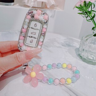 适合吉利熊猫mini钥匙套全包女帝豪gs星瑞gl博越可爱小清新钥匙扣