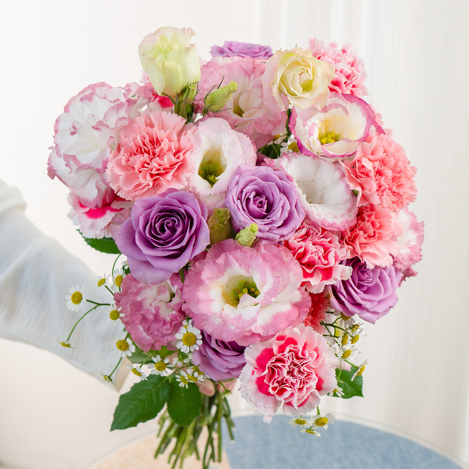 B11优质混搭花束鲜花云南基地直发家用水养鲜花现采现发家庭插花