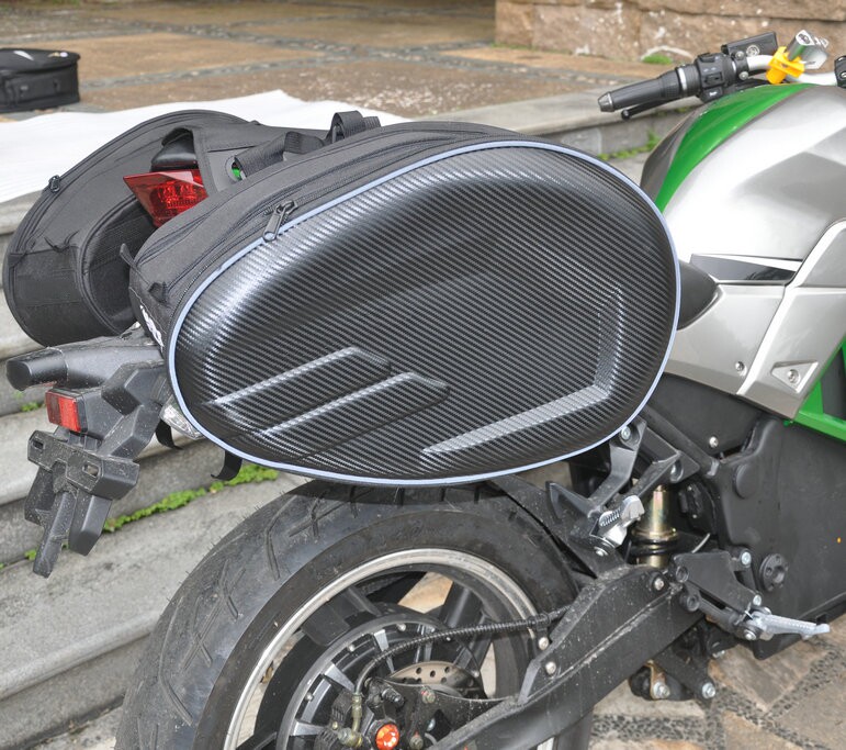 MT-09 MT07 黄龙600 CBR600 摩托车边箱 户外旅行机车边包马鞍包
