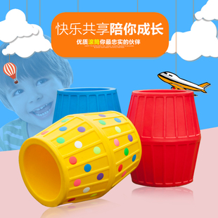 幼儿园滚筒前庭感统训练器材儿童彩色桶大滚圈塑料钻洞游乐包邮