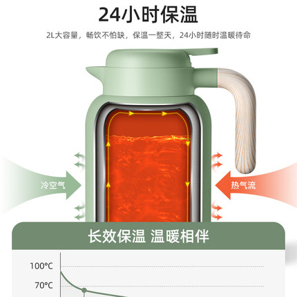 定制保温壶家用SUS316不锈钢内胆热水壶瓶保温水壶大容量暖水壶瓶