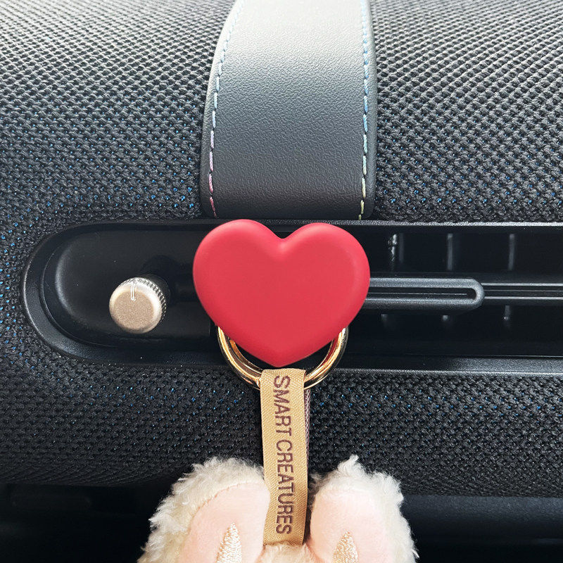 适用于宝马minicooper纯电J015aceman空调出风口爱心挂摆件装饰品