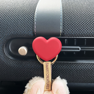 适用于宝马minicooper纯电J015aceman空调出风口爱心挂摆件装饰品