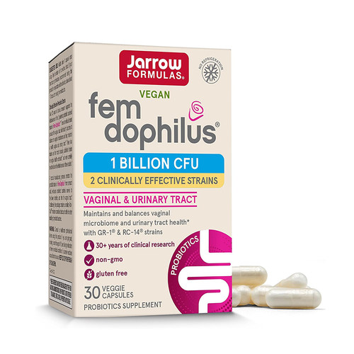 美国直邮正品 Jarrow Formulas益生菌Fem dophilus 10亿CFU 女性