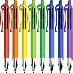 欧文赛斯Window塑料广告笔定制logo可印刷定做 按动圆珠笔批发1.0mm黑色蓝色笔芯定制笔刻字企业礼品订制