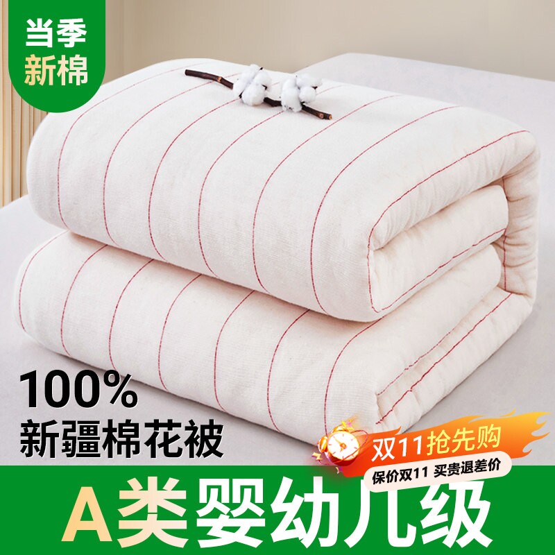 【A类婴幼儿级】新疆棉花被全棉