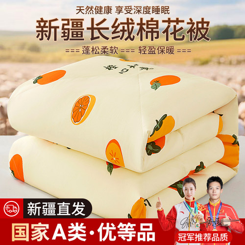 【优等品质】新疆长绒棉花被