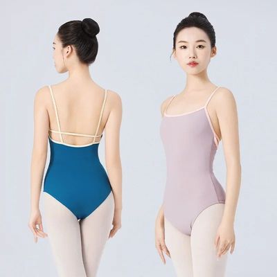 Women Ballet Leotards Dance Camisole Gymnastic Leotard Linin