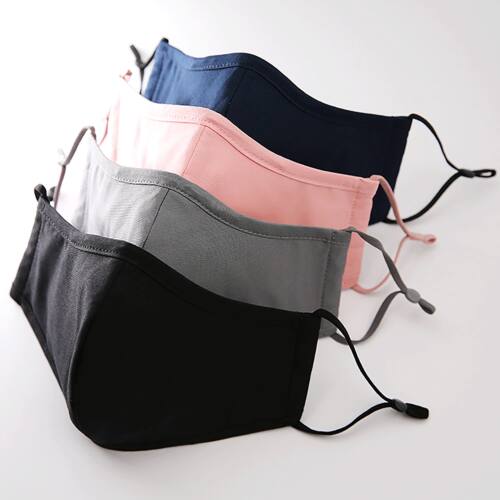 4 Styles New Upgrade Cotton Face Mask Covering Reusable Wash