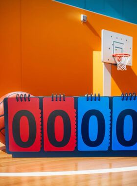 Scoreboard Score Flipper Manual Score Flip Cards for Basketb