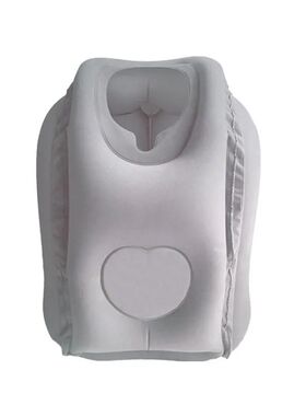 New Pattern Inflatable Travel Pillow Portable Chin Support