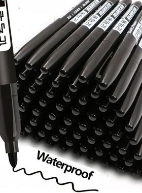 Marker Pen Drawing Markers Black Blue Red Waterpro