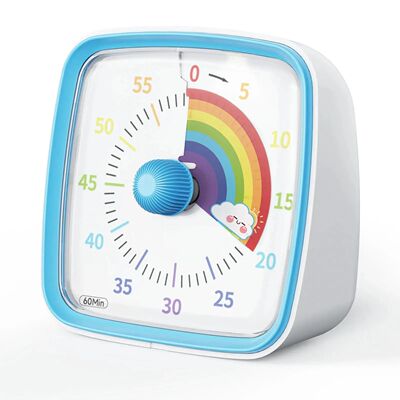 Visual Timer with Night Light, 60-Minute Countdown