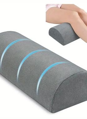 Half Moon Bolster Semi-Roll Knee Pillow Ankle & Knee Support