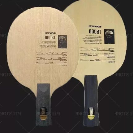 Carbon fiber table tennis racket with high elasticity