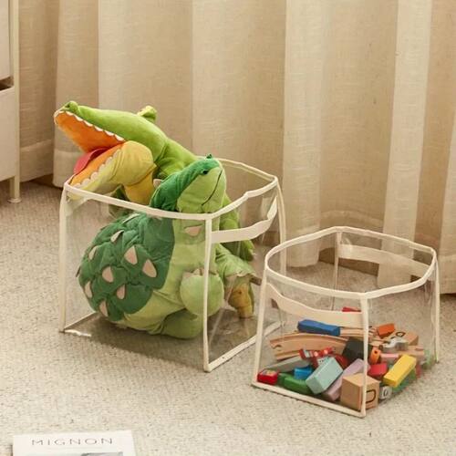 Children's Toys Storage Basket Transparent Storage Box Sub