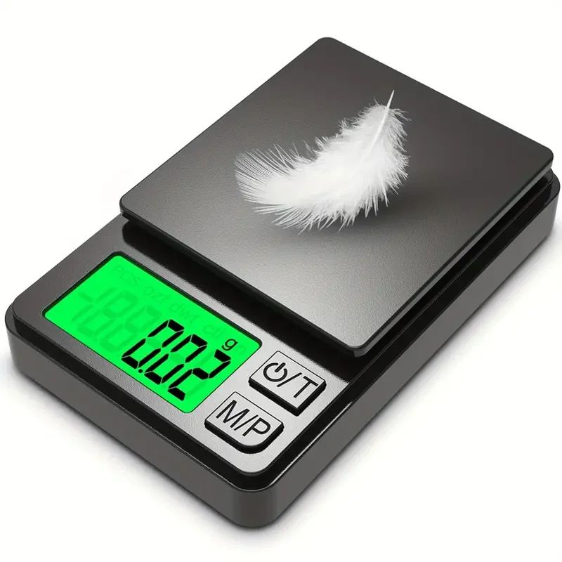 Precision Pocket Scale 1000g X 0.1g - Digital Gram, Food, Je