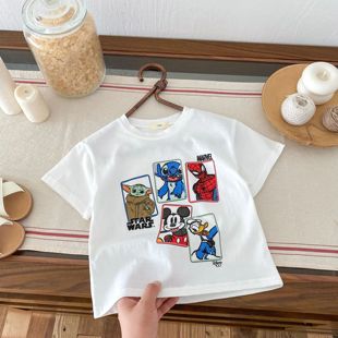 Disney Boy T Shirts Funny Graphic Boy Kids Gift Top Tee Mick