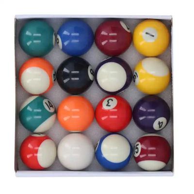 16pcs 32mm38mm25mm Mini Billard Balls Impact Resistant