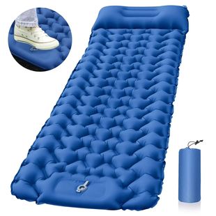 Outdoor Sleeping Pad Camping Inflatable Mattress with Pillow
