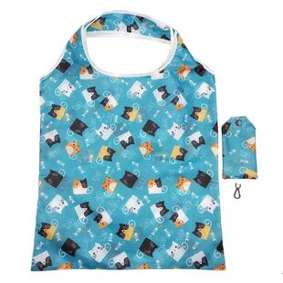 Reusable Shopping Bag Nylon Foldable Grocery Bag