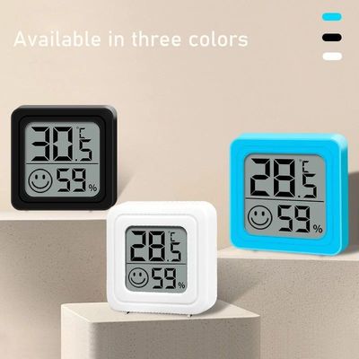Mini Digital LCD Thermometer and Hygrometer - Indoor High Ac